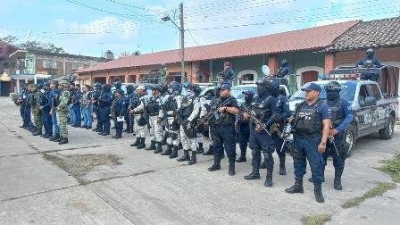 Despliegan operativo estratégico interinstitucional de seguridad en la Cuenca del Papaloapan