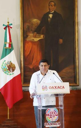 Envía titular del Poder Ejecutivo al Congreso de Oaxaca terna para ocupar Fiscalía