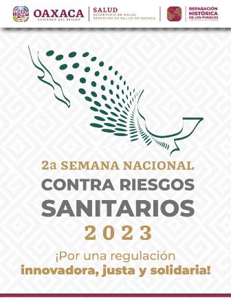 Inicia Servicios de Salud de Oaxaca segunda Semana Nacional contra Riesgos Sanitarios 2023