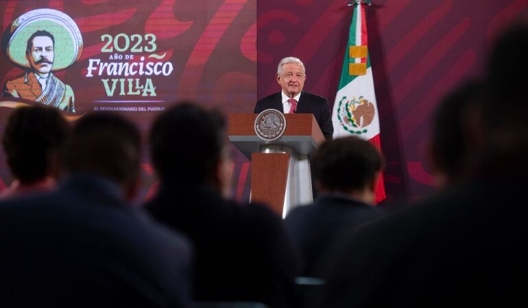 Conferencia de prensa del presidente Andrés Manuel López Obrador. Lunes 8 de mayo 2023. Versión estenográfica