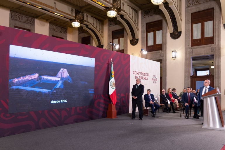Conferencia de prensa mañanera del presidente Andrés Manuel López Obrador. Lunes 22 de  mayo 22. Versión estenográfica.