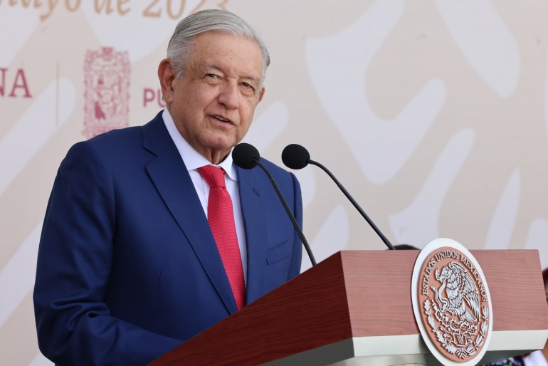 Discurso del presidente Andrés Manuel López Obrador en el 161 Aniversario de la Batalla de Puebla