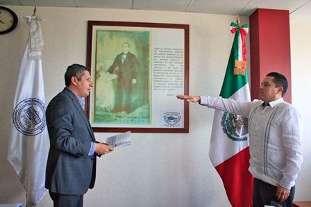 Rinde protesta Carlos Reyes Sánchez como vicefiscal Regional del Istmo de la Fiscalía de Oaxaca