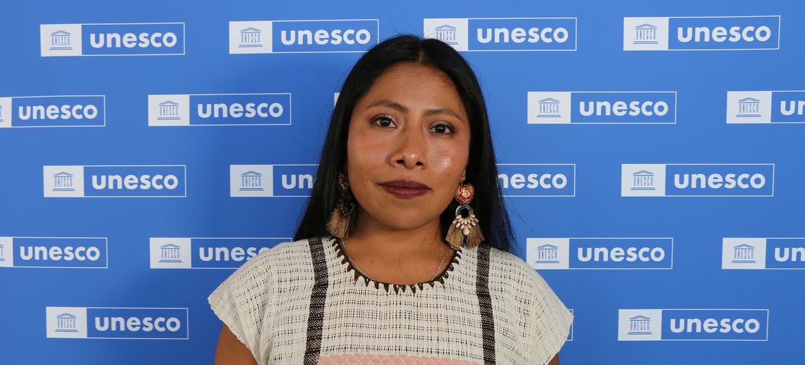 Nuestra voz es nuestro poder y nuestras lenguas, nuestra arma, dice Yalitza Aparicio