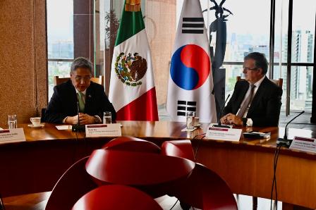 Fortalecerán México y la República de Corea Asociación Estratégica para la Prosperidad Mutua