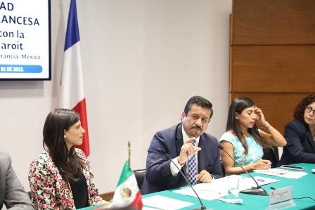 Encuentro de grupo de amistad México-Francia, para enriquecer agenda de próxima reunión interparlamentaria: López García