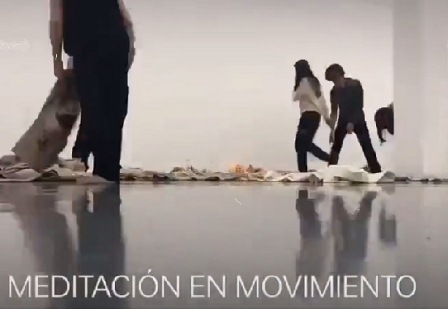 Propone artista escénica Zuadd Atala meditación en movimiento como base de la creación dancística