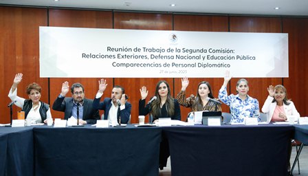 Avala Segunda Comisión nombramiento de Rosaura Leonora Rueda como embajadora de México en Egipto