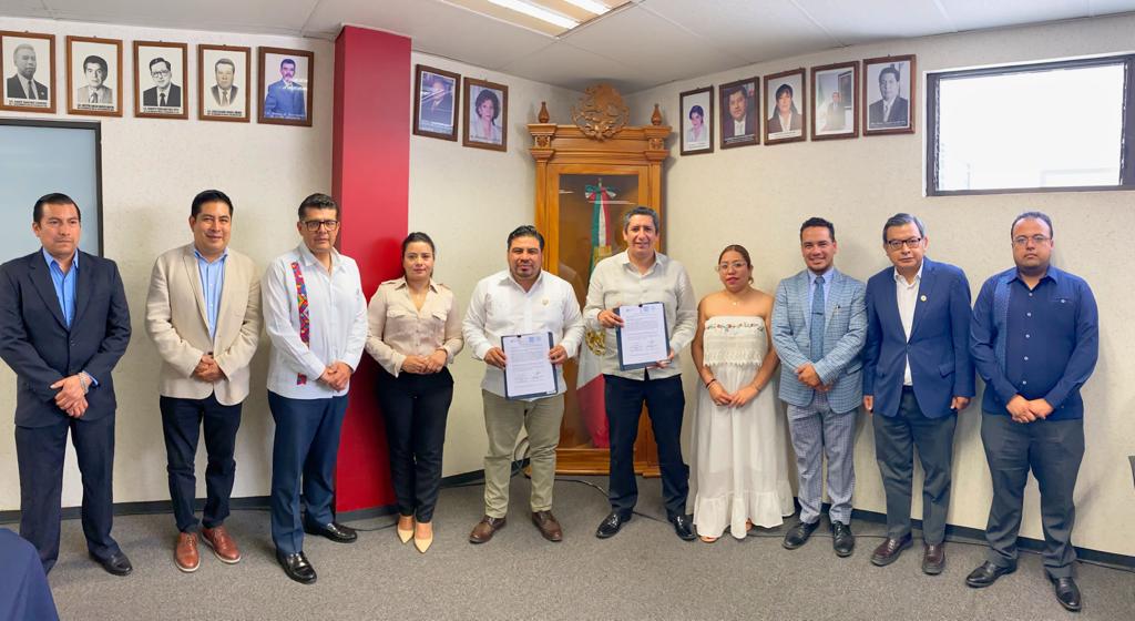 Firma convenio de colaboración FGEO con la Benemérita Universidad de Oaxaca