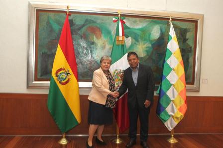 Visita de trabajo a México del vicepresidente del Estado Plurinacional de Bolivia