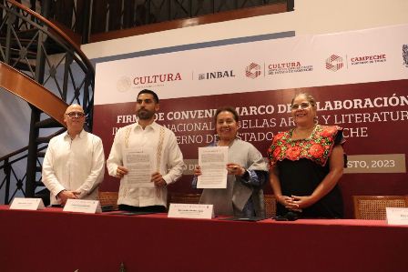 Impulsarán Inbal y gobierno de Campeche la creación y la educación artística