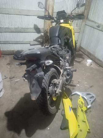 Motocicleta recuperada