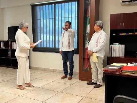 Rinde protesta Gerson Baruc Carlos Robles como rector de la Universidad Tecnológica de la Sierra Sur de Oaxaca