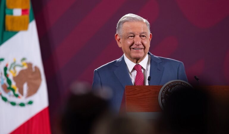 Percepción de inseguridad va a la baja: presidente Andrés Manuel López Obrador; en México hay menos víctimas de delitos, destaca