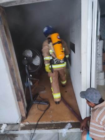 Atienden Bomberos incendio en hotel de Huatulco; no se reportan pérdidas humanas: SSPC