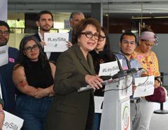 Presentan senadora y sociedad civil organizada “Ley Silla” a favor del trabajo digno
