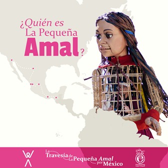 Iniciará La Pequeña Amal en Tijuana su épica travesía por México