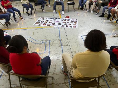 Primera reunión de madres buscadoras y jóvenes privados de la libertad en Santa Martha Acatitla