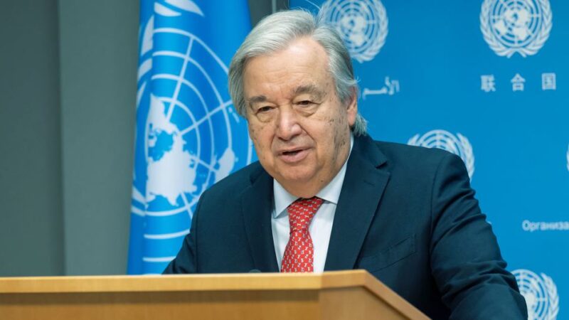 Israel-Palestina: La pesadilla de Gaza es más que una crisis humanitaria, es una crisis de humanidad: António Guterres secretario general  de la ONU