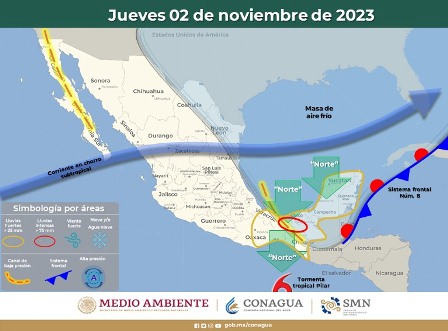 Evento de norte, lluvias y lloviznas tendrán presencia en Oaxaca: CEPCyGR