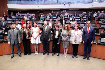 Ratifica Senado nombramiento de embajadores de México en Países Bajos y Austria