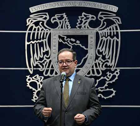 Leonardo Lomelí Vanegas es nombrado rector de la UNAM para el periodico 2023-2027 por La Junta de Gobierno