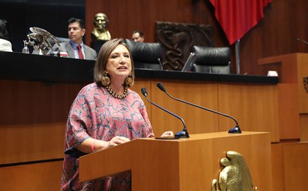 Concede Pleno licencia a Xóchitl Gálvez Ruiz para separarse de sus funciones legislativas