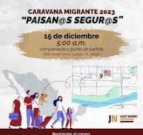 Invita senador José Narro a participar en caravanas “Paisan@s Segur@s”