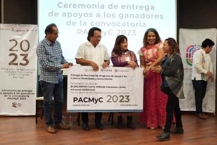 Recupera Gobierno de Oaxaca Programa de Apoyo a las Culturas Municipales y Comunitarias 2023