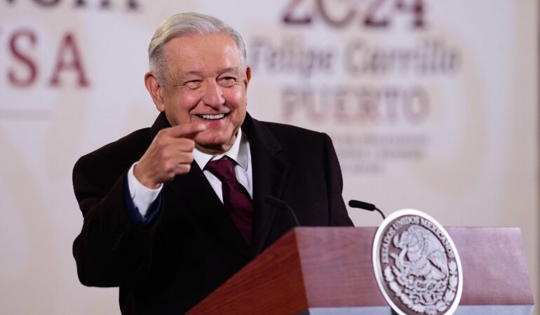 Conferencia de prensa matutina del presidente Andrés Manuel López Obrador #AMLO. Lunes 29 de enero de 2024. Versión estenográfica.