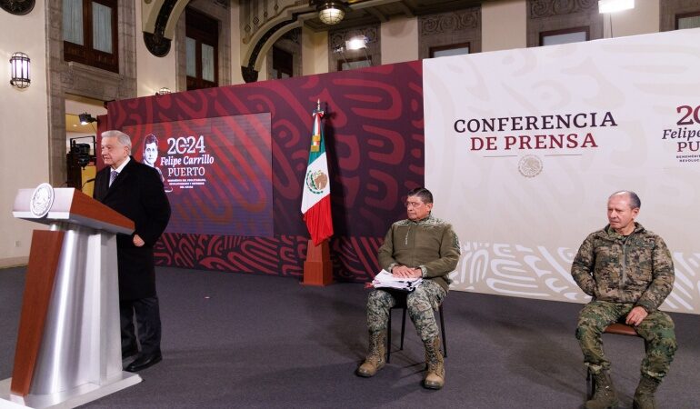 Conferencia de prensa matutina del presidente Andrés Manuel López Obrador #AMLO. Viernes 26 de enero de 2024. Versión estenográfica.
