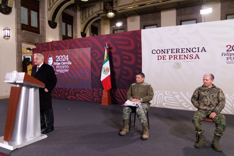 Conferencia de prensa matutina del presidente Andrés Manuel López Obrador #AMLO. Viernes 26 de enero de 2024. Versión estenográfica.