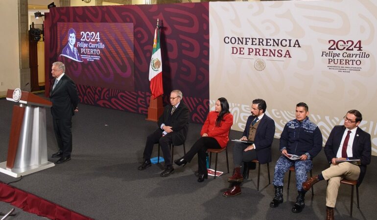 Conferencia de prensa matutina del presidente Andrés Manuel López Obrador. Martes 9 de enero 2024. Versión estenográfica.