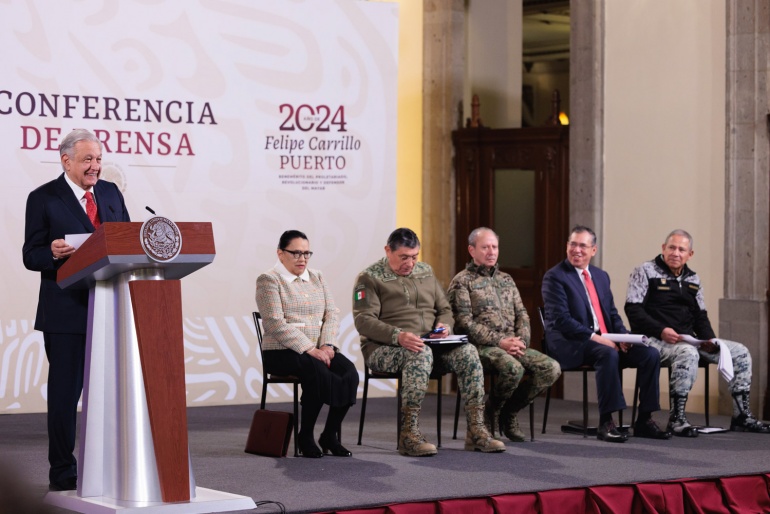 Conferencia de prensa matutina del presidente Andrés Manuel López Obrador. Martes 16 de enero 2024. Versión estenográfica.