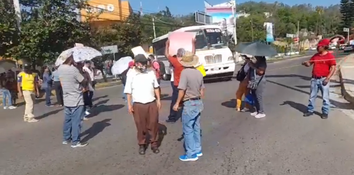 Sin agua la ciudad de Oaxaca