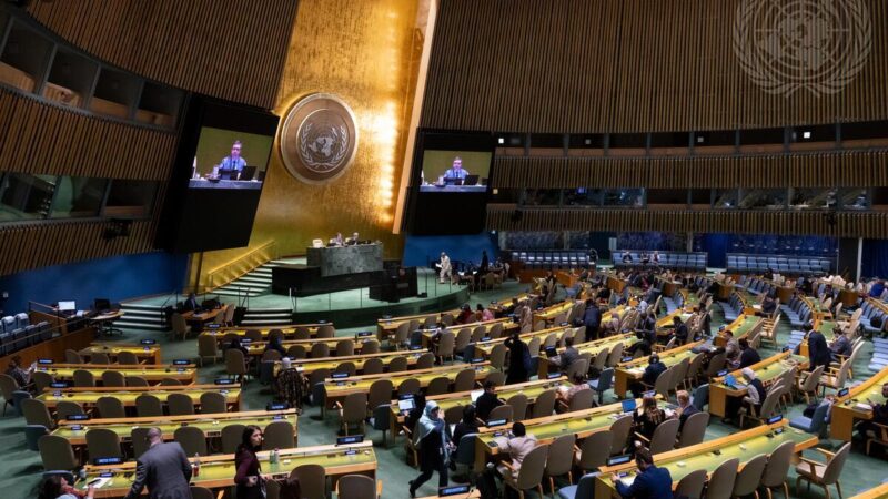 La ayuda humanitaria sin obstáculos y salvar vidas civiles deben ser prioridad en Gaza, subrayan los oradores mientras la Asamblea General de la ONU examina el uso del veto por parte de Estados Unidos en el Consejo de Seguridad