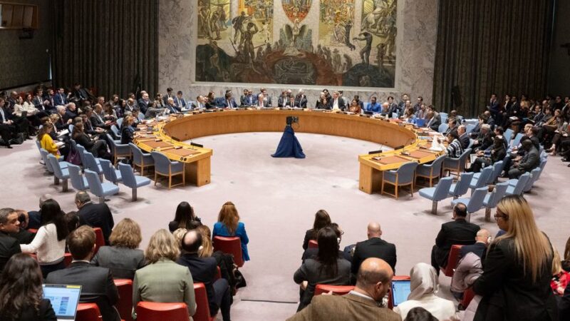 Lo dos Estados Palestina Israel el único camino de salución, afirma el secretario general de la ONU, Guterres ante el Consejo de Seguridad