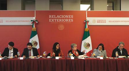 Sesiona Gobierno de México Grupo de Trabajo sobre Bienestar y Movilidad Laboral para personas migrantes y refugiadas