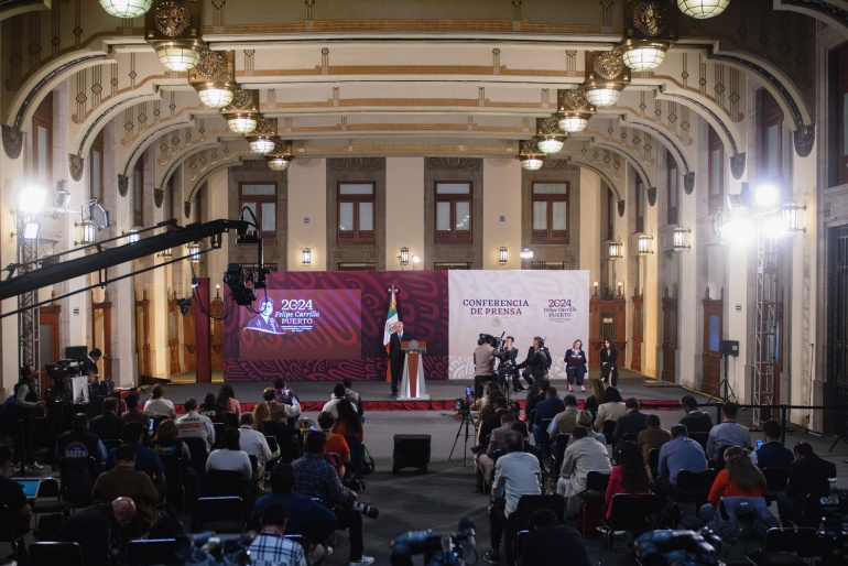 Conferencia de prensa matutina del presidente Andrés Manuel López Obrador #AMLO. Miércoles 20 de marzo 2024. Versión estenográfica.