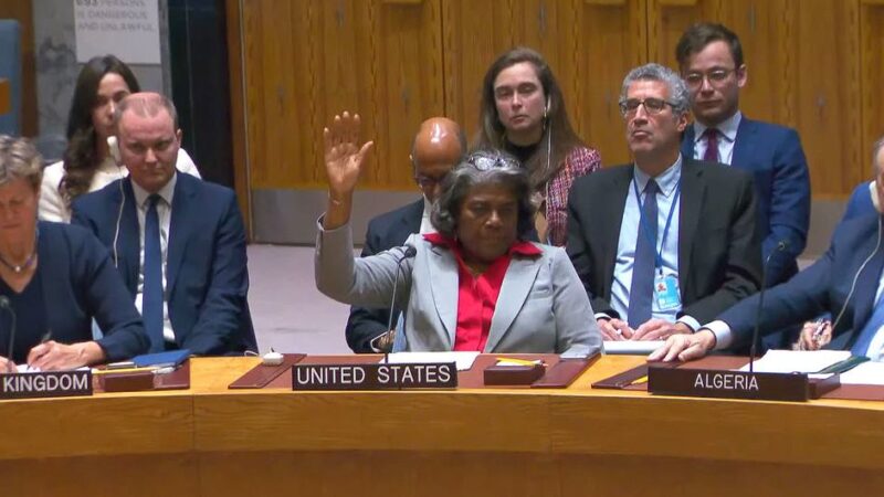El Consejo de Seguridad de la ONU adopta, por primera vez, una resolución que pide a Israele un alto el fuego inmediato en Palestina Gaza