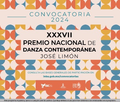 Abre su convocatoria el XXXVII Premio Nacional de Danza Contemporánea José Limón