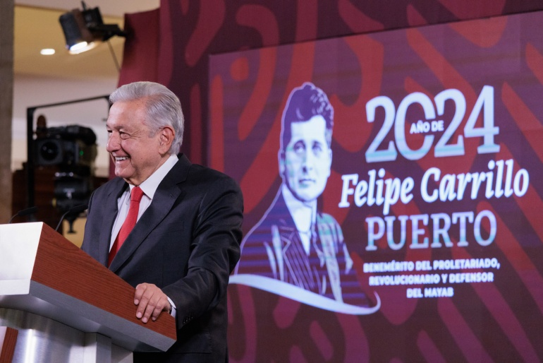 Conferencia de prensa matutina del presidente Andrés Manuel López Obrador. Viernes 12 de abril 2024. Versión estenográfica.