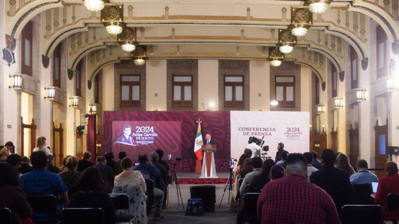 Versión estenográfica. Conferencia de prensa matutina del presidente Andrés Manuel López Obrador. Jueves 25 de abril 2025.