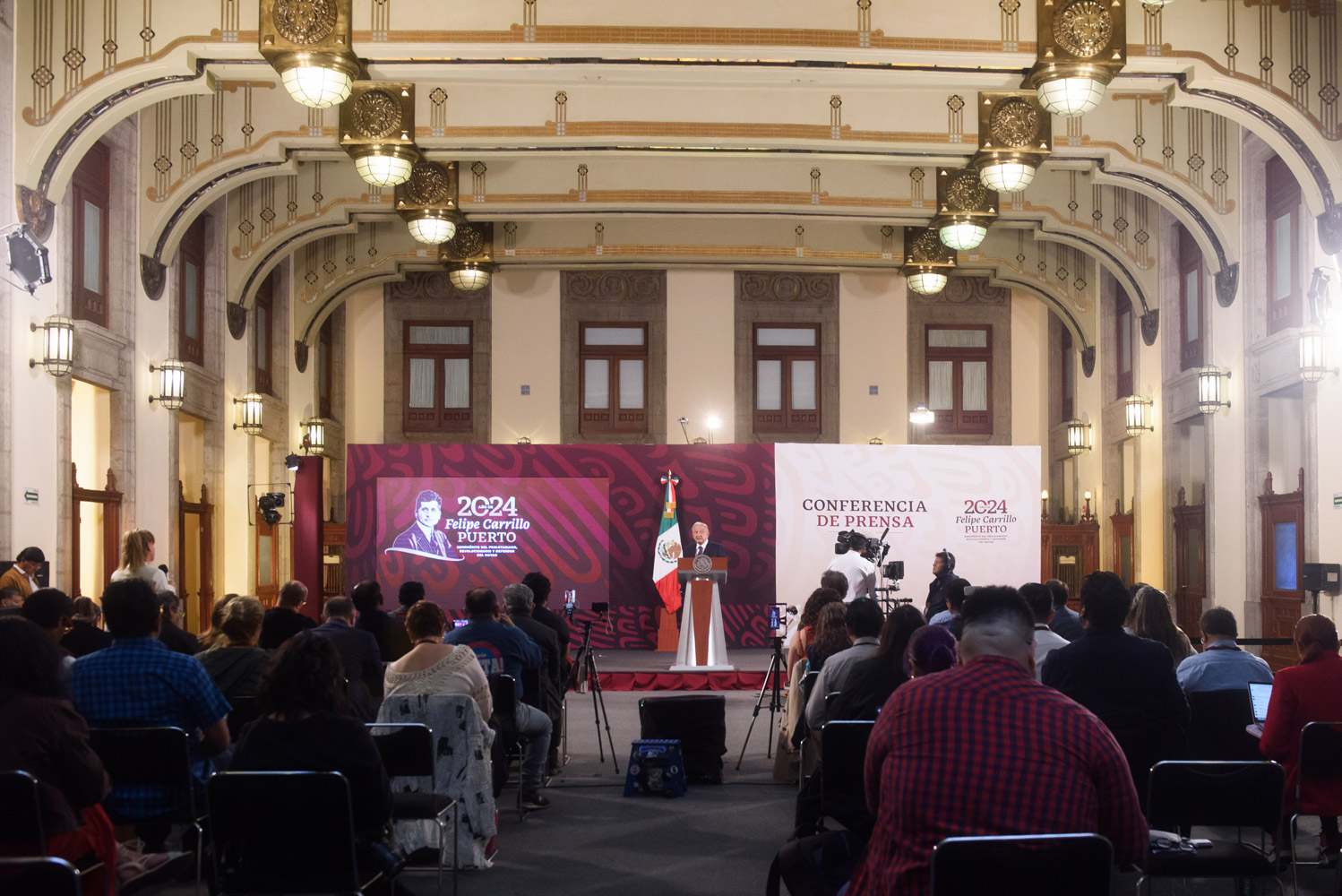 Versión estenográfica. Conferencia de prensa matutina del presidente Andrés Manuel López Obrador. Jueves 25 de abril 2025.