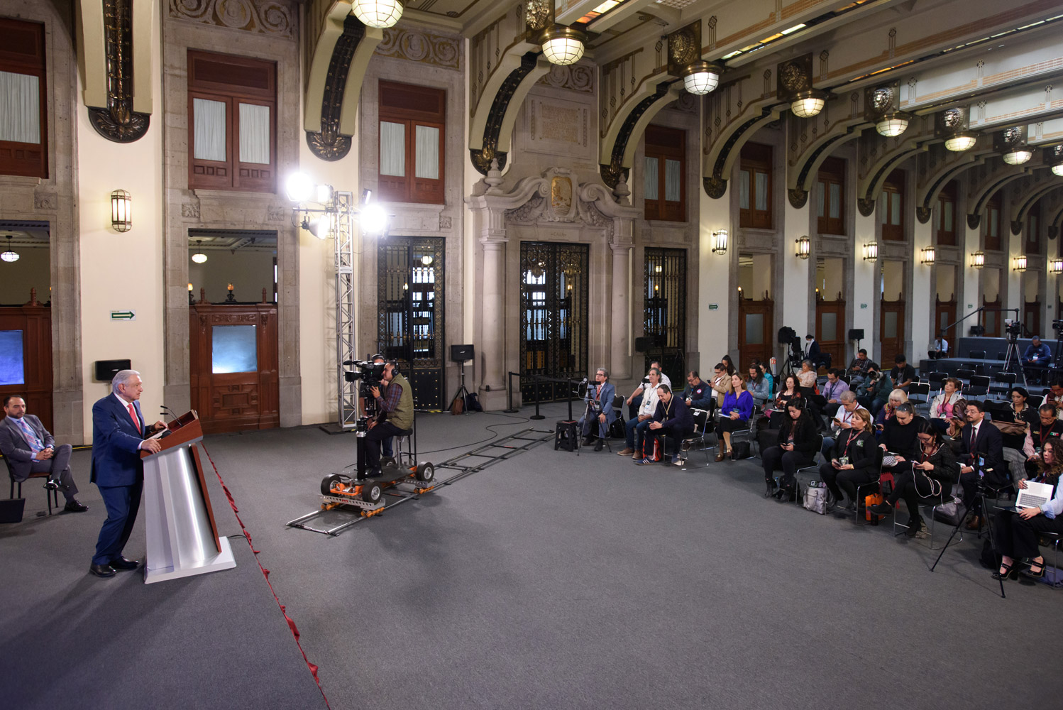 Versión estenográfica de la conferencia de prensa matutina del presidente Andrés Manuel López Obrador. Lunes 29 de abril de 2024.