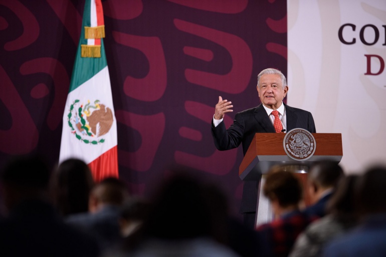 Conferencia de prensa matutina del presidente Andrés Manuel López Obrador. Lunes 22 abril 2024. Versión estenográfica.