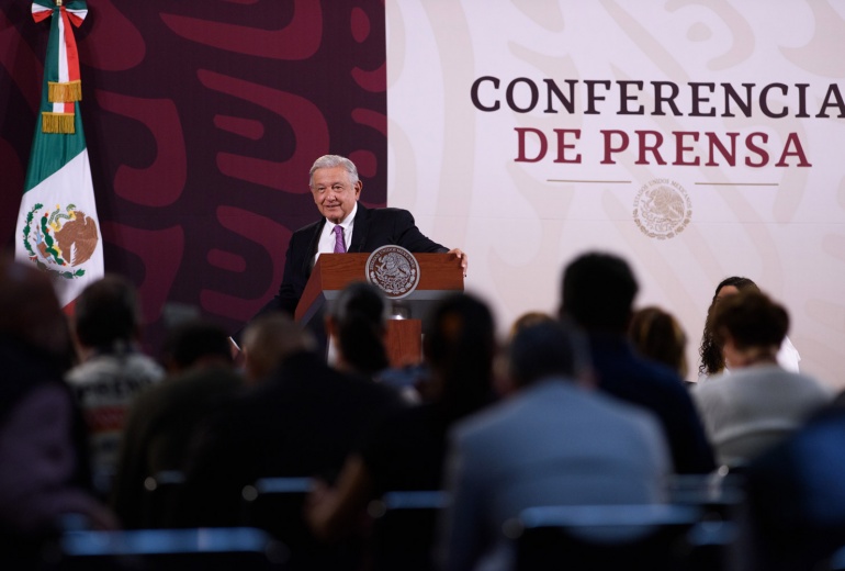 Conferencia de prensa matutina del presidente Andrés Manuel López Obrador. Jueves 18 de abril de 2024. Versión estenográfica.