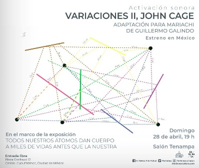 Rendirá artista visual Guillermo Galindo homenaje a John Cage acompañado de mariachis