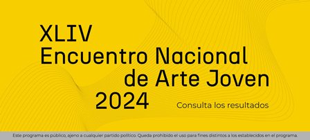 El XLIV Encuentro Nacional de Arte Joven 2024 anuncia a los ganadores