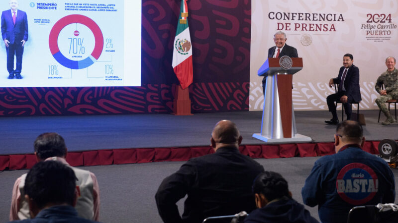Versión estenográfica. Conferencia de prensa matutina del presidente Andrés Manuel López Obrador. Jueves 2 de mayo 2024.